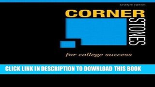 Best Seller Cornerstones for College Success, Student Value Edition Plus NEW MyStudentSuccessLab