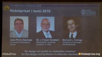 NDAHET EDHE ÇMIMI “NOBEL” NE KIMI PER VITIN 2016 NE STOCKHOLM, FITUES SHPALLEN TRE KIMISTE LAJM
