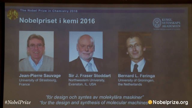 NDAHET EDHE ÇMIMI “NOBEL” NE KIMI PER VITIN 2016 NE STOCKHOLM, FITUES SHPALLEN TRE KIMISTE LAJM