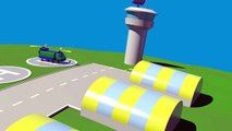 Развивающий мультфильм про самолеты 3D аэропорт. Учим цифры 4