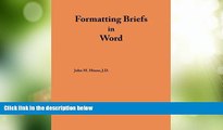 Big Deals  Formatting Briefs in Word  Full Read Best Seller