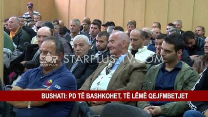 BUSHATI: PD TË BASHKOHET, TË LËMË QEJFMBETJET NË 2017-ën