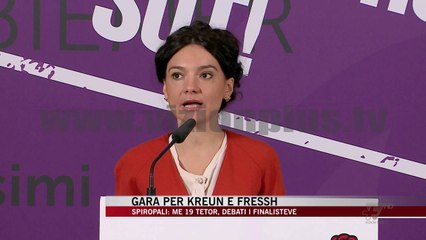 Descargar video: Gara për kreun e FRESSH VOICE - News, Lajme - Vizion Plus