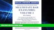 Must Have  Rigos Primer Series Uniform Bar Exam (UBE) Review Series Multistate Bar Exam MBE Volume