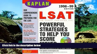 READ FULL  KAPLAN LSAT 1998 99 WITH CD ROM: LAW SCHOOL ADMISSION TEST (Book and CD-Rom)  READ