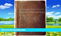 Books to Read  The (Secret) Formula for Passing the Bar Exam: Writing Winning Essays and Other