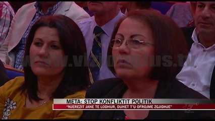 Meta: Stop konfliktit politik - News, Lajme - Vizion Plus