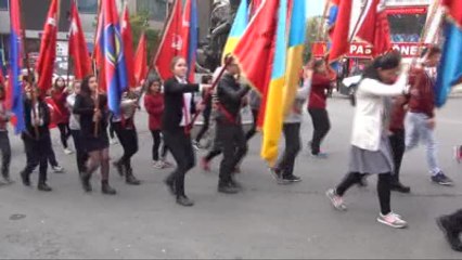 Karabük'te 'Cumhuriyet Yürüyüşü'