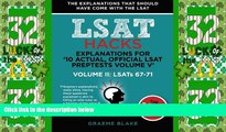 Big Deals  Explanations for  10 Actual, Official LSAT PrepTests Volume V : LSATs 62-71 - Volume