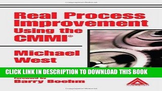 Ebook Real Process Improvement Using the CMMI Free Download