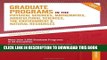 Ebook Graduate Programs in the Physical Sciences, Mathematics, Agricultural Sciences, the