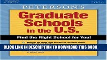 Ebook DecisionGuides Grad Sch in US 2006 (Peterson s Graduate Schools in the U.S) Free Download
