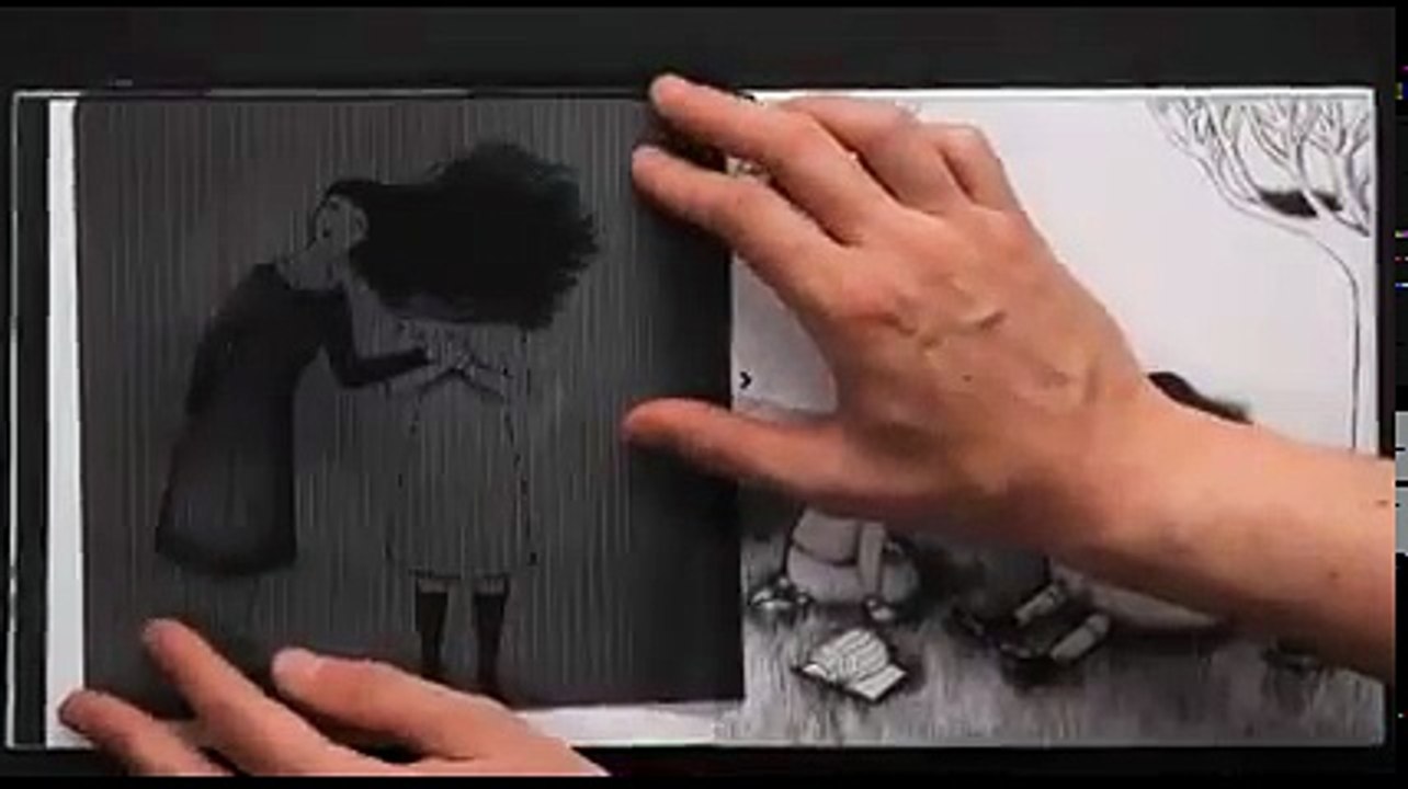Çizimleri Canlandıran Resimli Kitap