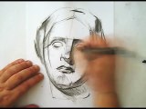 Self-learning | Drawing face - how to draw face | Academic Drawing