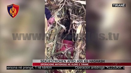 Sekuestrohet hashash në Tiranë dhe Vlorë - News, Lajme - Vizion Plus