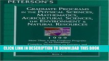 Ebook Peterson s Graduate Programs in the Physical Sciences, Mathematics, Agricultural Sciences,