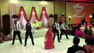 Farah & Firoz's Wedding Reception Dance  top 2016
