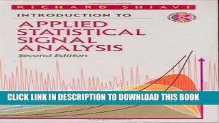 Best Seller Introduction to Applied Statistical Signal Analysis, Second Edition (Biomedical