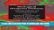 [PDF] Biological Weapons Defense: Infectious Disease and Counterbioterrorism Full Colection