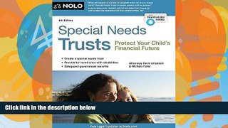 Big Deals  Special Needs Trusts: Protect Your Child s Financial Future  Full Ebooks Most Wanted