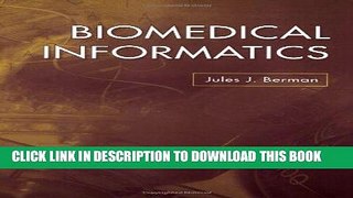 Best Seller Biomedical Informatics Free Read