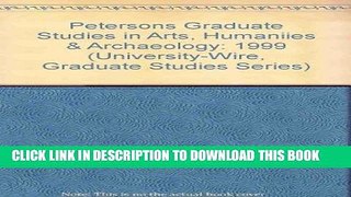 Ebook Graduate Studies in Arts, Humanities   Archaeology: The Unique Multimedia Guide to Graduate