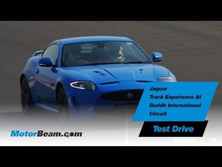 Fastest Indian Driver Drifting Jaguar XFR On BIC | MotorBeam