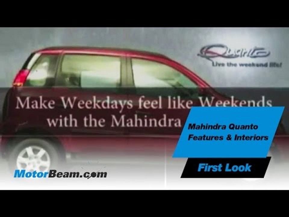 Mahindra Quanto Features & Interiors | MotorBeam