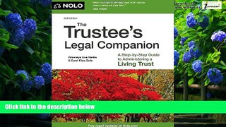 Books to Read  Trustee s Legal Companion, The: A Step-by-Step Guide to Administering a Living