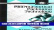 Ebook Pharmaceutical Packaging Technology Free Read