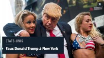 Un faux Donald Trump provoque la cohue à New York