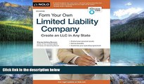Books to Read  Form Your Own Limited Liability Company  Full Ebooks Best Seller