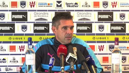 Foot - L1 - FCGB : Gourvennec «Dommage que l'on n'ait pas notre public pour nous»