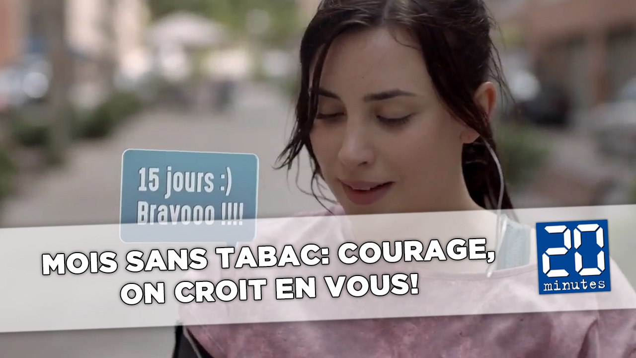 Novembre, mois sans tabac. Allez courage, 20 Minutes vous soutient!