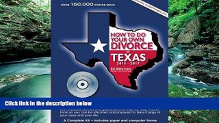 Books to Read  How to Do Your Own Divorce in Texas 2015â€“2017: An essential guide for every kind
