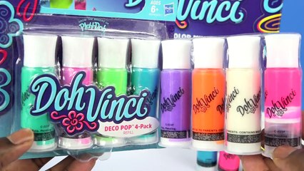 DIY HOW TO MAKE Dohvinci Play Doh Rainbow Clay Fun Toys