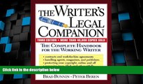 Big Deals  The Writer s Legal Companion: The Complete Handbook For The Working Writer, Third