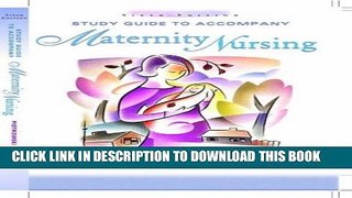 [READ] EBOOK Study Guide to Accompany Maternity Nursing ONLINE COLLECTION