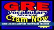 Best Seller GRE Prep Test ADVANCED VOCABULARY Flash Cards--CRAM NOW!--GRE Exam Review Book   Study