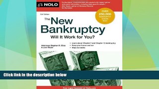 Big Deals  New Bankruptcy, The: Will It Work for You?  Full Read Best Seller