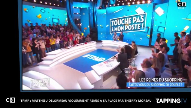 TPMP : Matthieu Delormeau violemment remis à sa place par Thierry Moreau