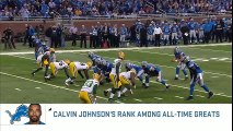 Is Lions  Calvin Johnson a top 10 all-time receiver   Move the Sticks   NFL