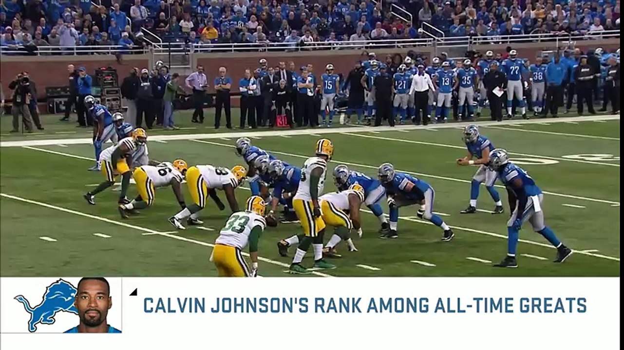 Is Lions  Calvin Johnson a top 10 all-time receiver   Move the Sticks   NFL