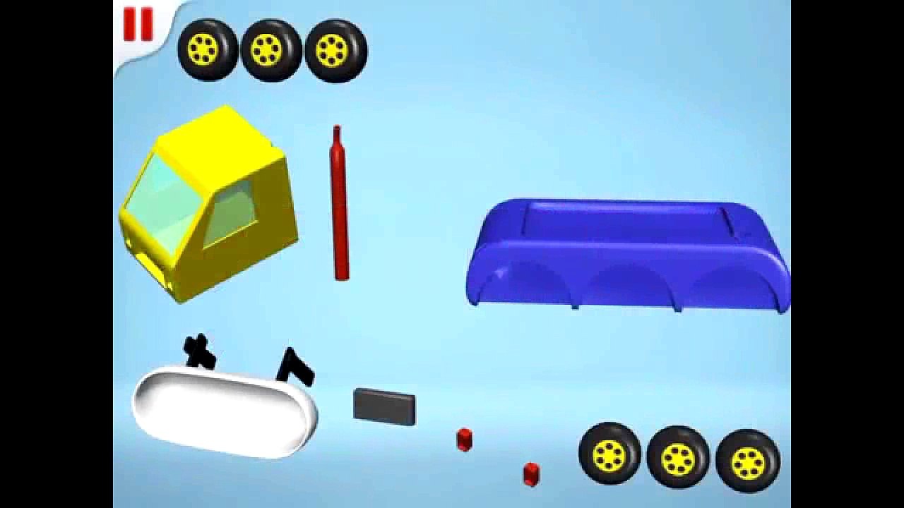 Çizgi film - Kepçe (Build and Play - Truck ) Конструктор - Экскаватор
