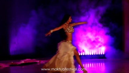 Saida Bellydance en Maktub Festival 2016 - Baladi