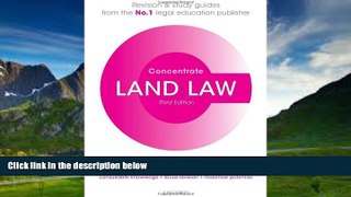 Books to Read  Land Law Concentrate: Law Revision and Study Guide  Best Seller Books Most Wanted