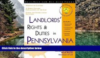 READ NOW  Landlords  Rights   Duties in Pennsylvania: With Forms (Self-Help Law Kit with Forms)
