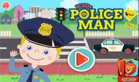 Полицейский собирается на работу. Полицейская машина. Мультик про полицейские машинки для детей.