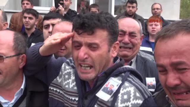 Samsun Şehit Uzman Çavuşu 20 Bin Hemşehrisi Uğurladı