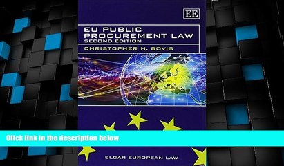 Big Deals  EU Public Procurement Law: Second Edition (Elgar European Law series)  Best Seller